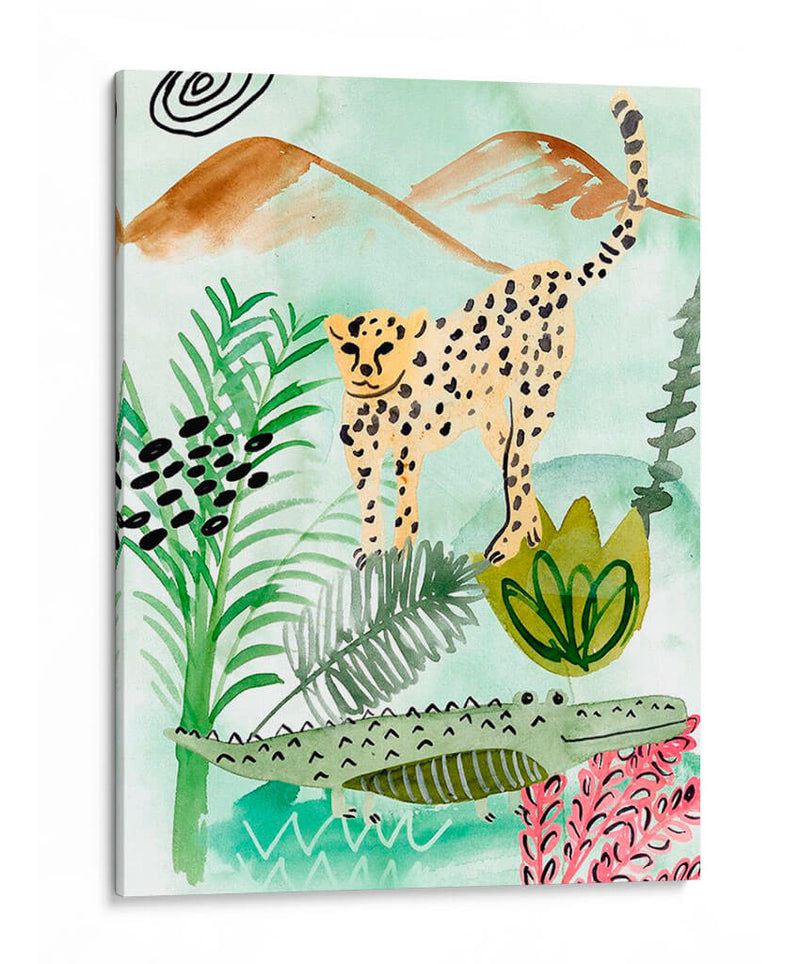 Jungla De La Vida I - Melissa Wang | Cuadro decorativo de Canvas Lab