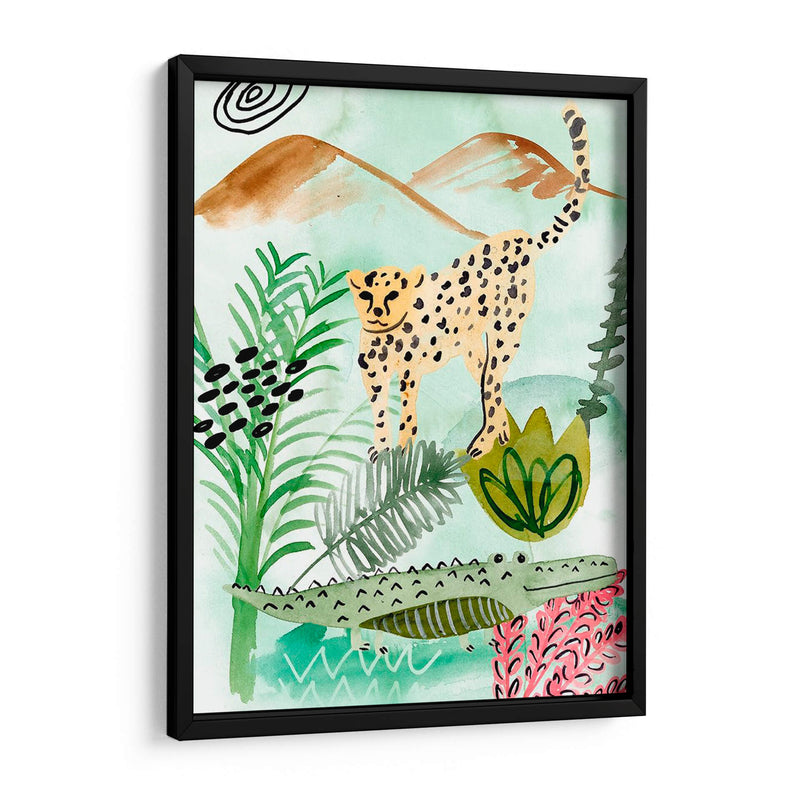 Jungla De La Vida I - Melissa Wang | Cuadro decorativo de Canvas Lab