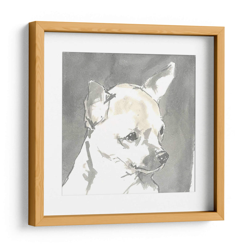 Sepia Modern Dog Iii - Nick Dautlich | Cuadro decorativo de Canvas Lab