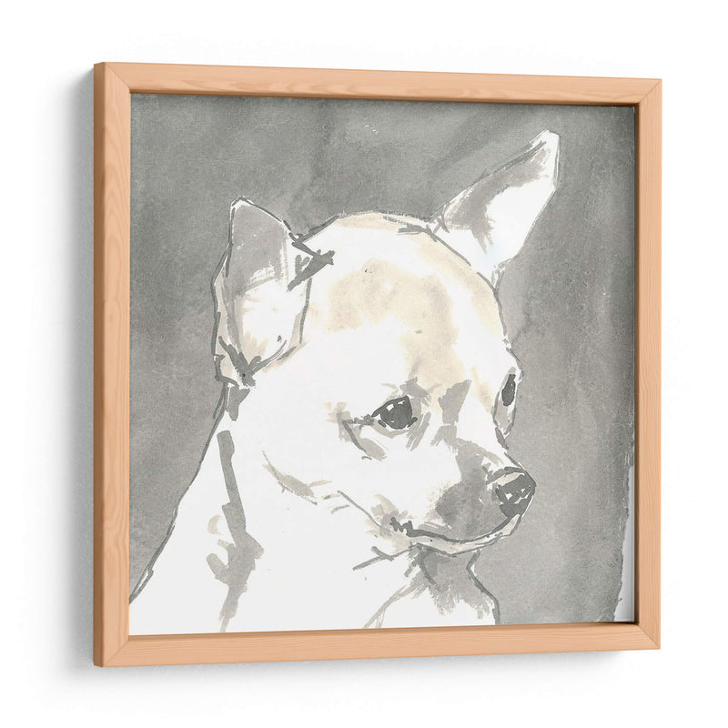 Sepia Modern Dog Iii - Nick Dautlich | Cuadro decorativo de Canvas Lab