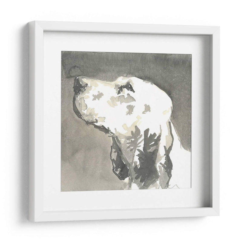 Sepia Modern Dog V - Nick Dautlich | Cuadro decorativo de Canvas Lab