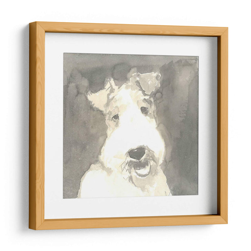 Sepia Modern Dog Vi - Nick Dautlich | Cuadro decorativo de Canvas Lab