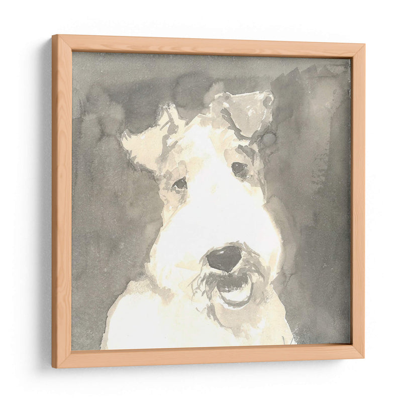 Sepia Modern Dog Vi - Nick Dautlich | Cuadro decorativo de Canvas Lab