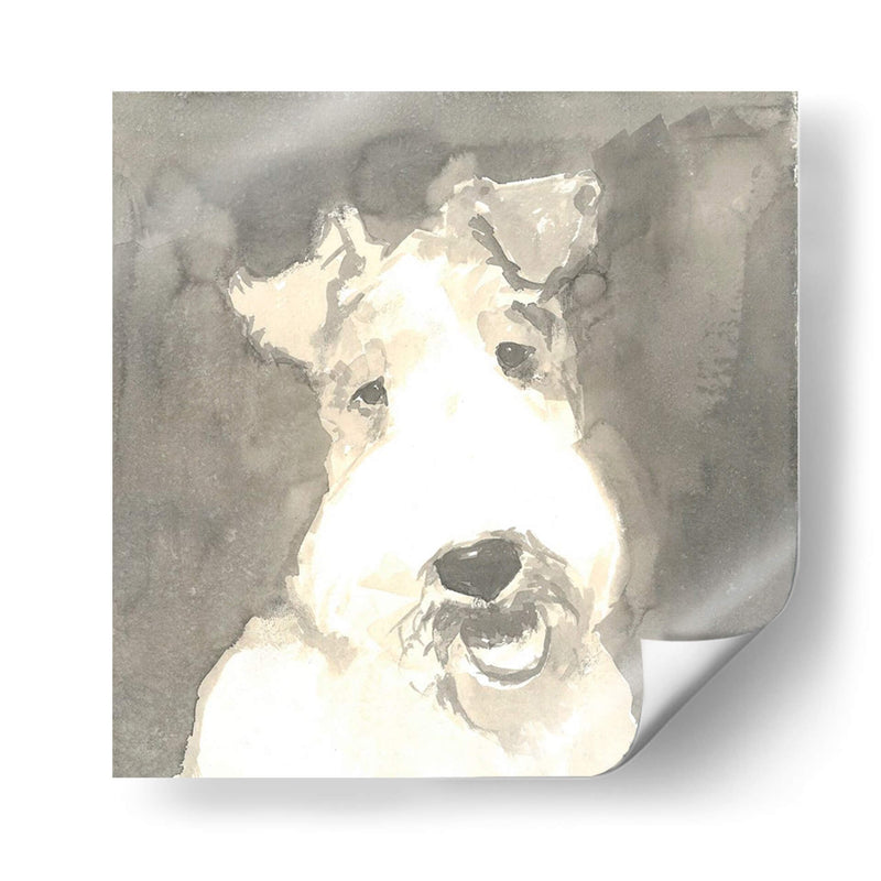 Sepia Modern Dog Vi - Nick Dautlich | Cuadro decorativo de Canvas Lab