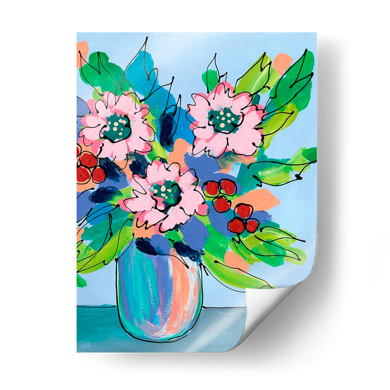 Rowdy Floral Ii - Regina Moore | Cuadro decorativo de Canvas Lab