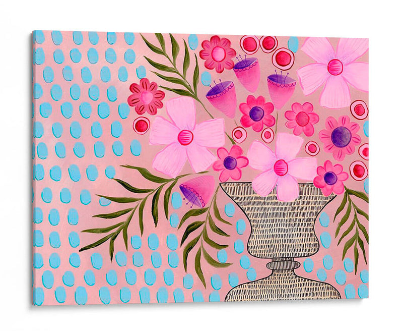 Cheeky Pink Floral Ii - Regina Moore | Cuadro decorativo de Canvas Lab