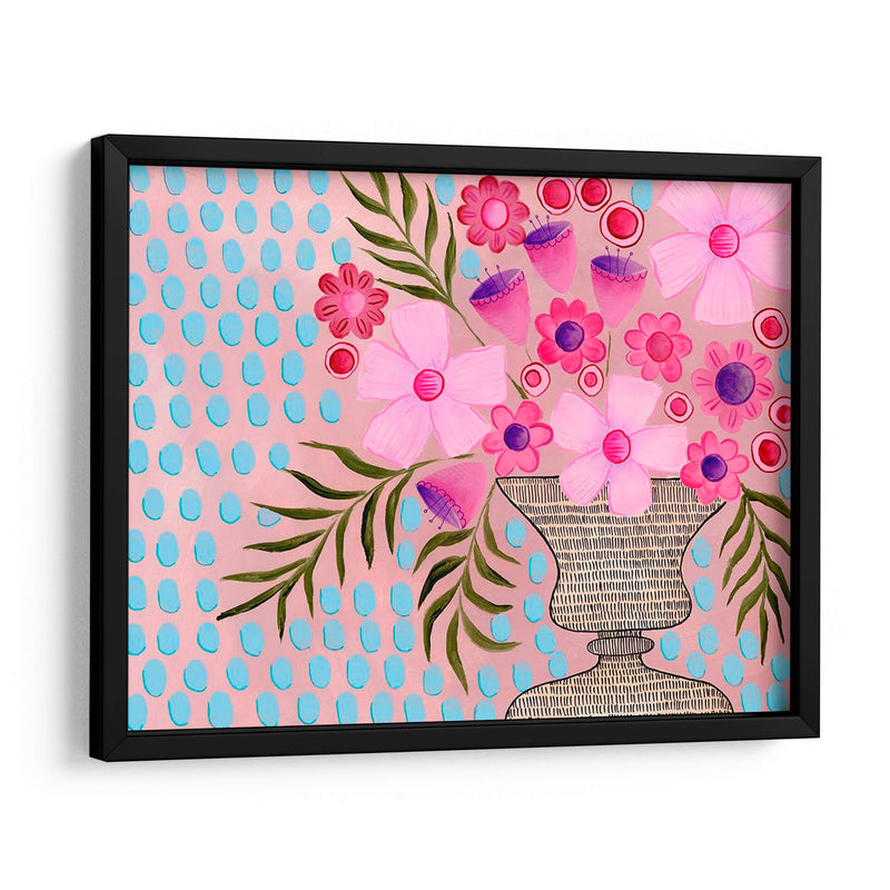 Cheeky Pink Floral Ii - Regina Moore | Cuadro decorativo de Canvas Lab