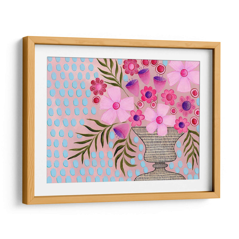 Cheeky Pink Floral Ii - Regina Moore | Cuadro decorativo de Canvas Lab