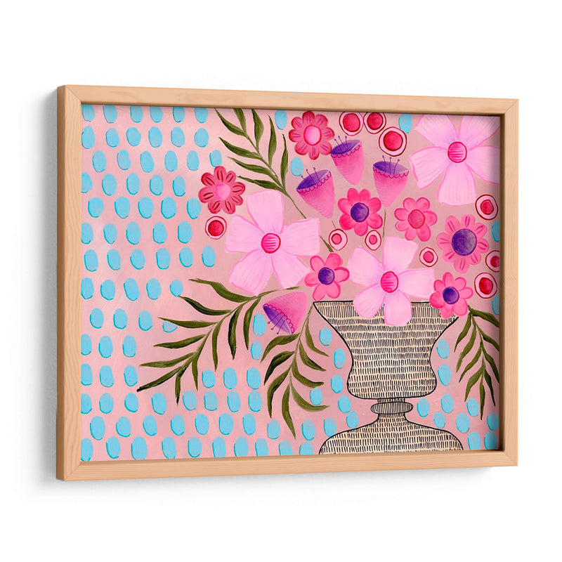 Cheeky Pink Floral Ii - Regina Moore | Cuadro decorativo de Canvas Lab