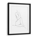 Boceto De Contorno Desnudo I - Ethan Harper | Cuadro decorativo de Canvas Lab