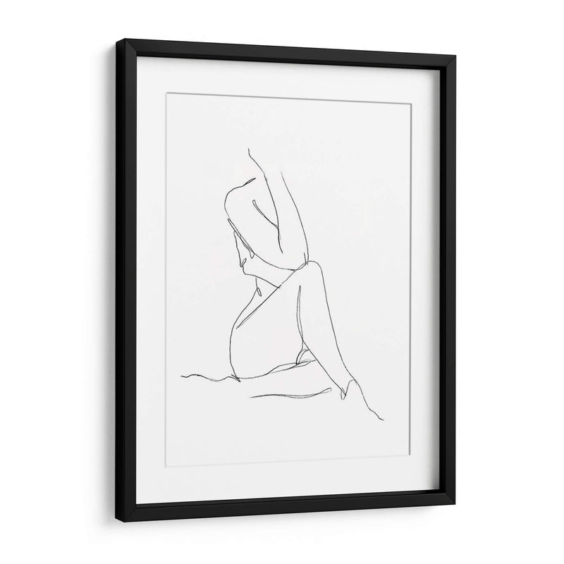 Boceto De Contorno Desnudo I - Ethan Harper | Cuadro decorativo de Canvas Lab