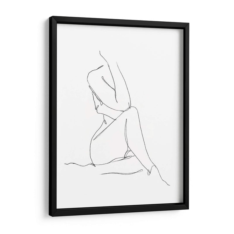 Boceto De Contorno Desnudo I - Ethan Harper | Cuadro decorativo de Canvas Lab