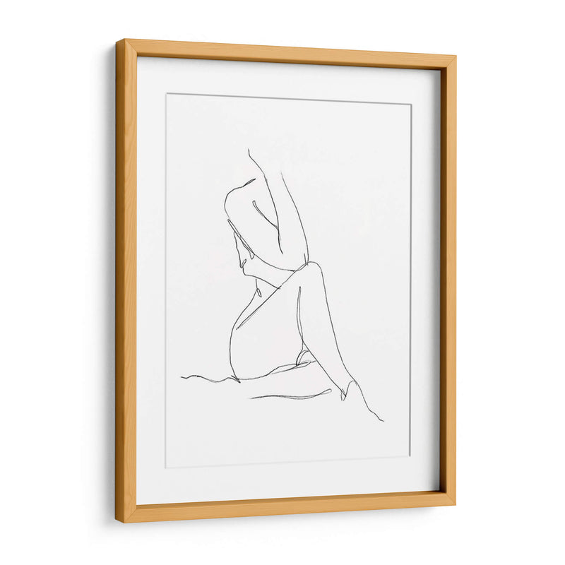 Boceto De Contorno Desnudo I - Ethan Harper | Cuadro decorativo de Canvas Lab