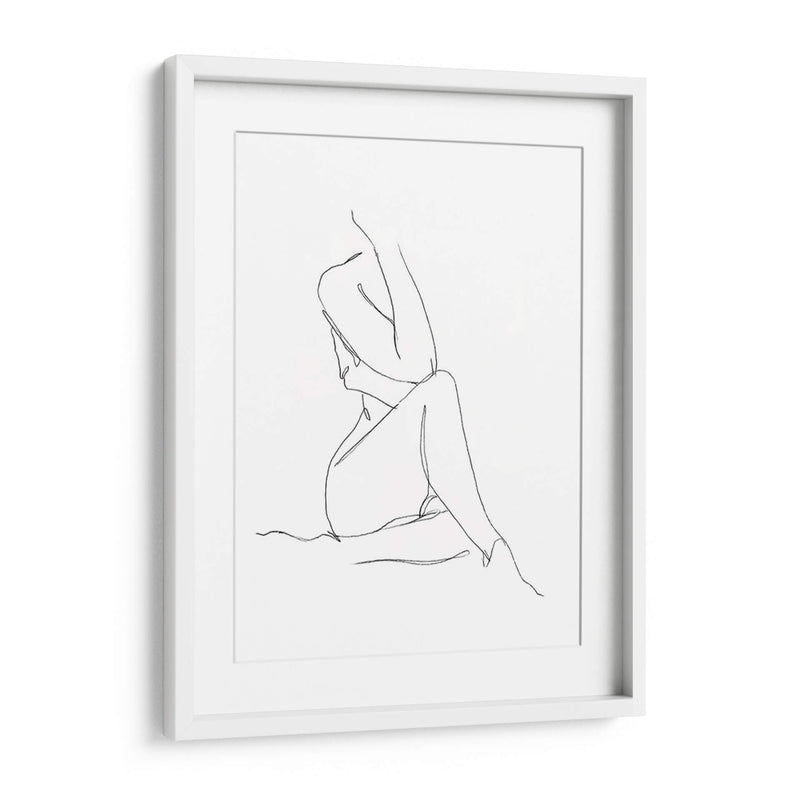 Boceto De Contorno Desnudo I - Ethan Harper | Cuadro decorativo de Canvas Lab