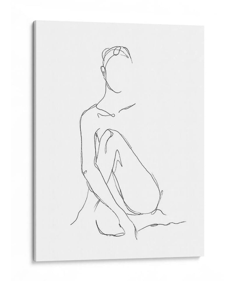 Sketch De Contorno Desnudo Ii - Ethan Harper | Cuadro decorativo de Canvas Lab