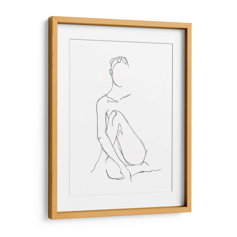 Sketch De Contorno Desnudo Ii - Ethan Harper | Cuadro decorativo de Canvas Lab