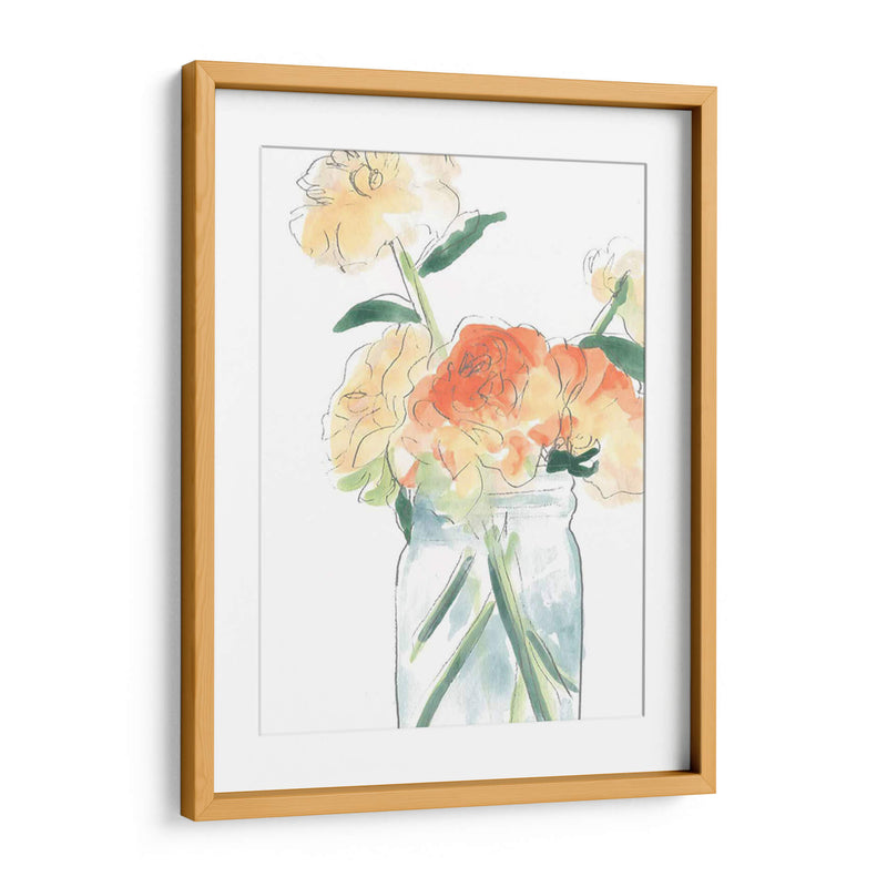 Boceto De Posy Soft I - June Erica Vess | Cuadro decorativo de Canvas Lab