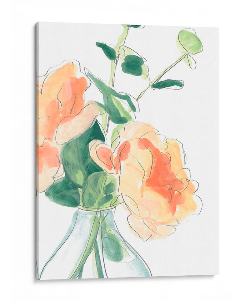 Sketch Posy Sketch Iv - June Erica Vess | Cuadro decorativo de Canvas Lab