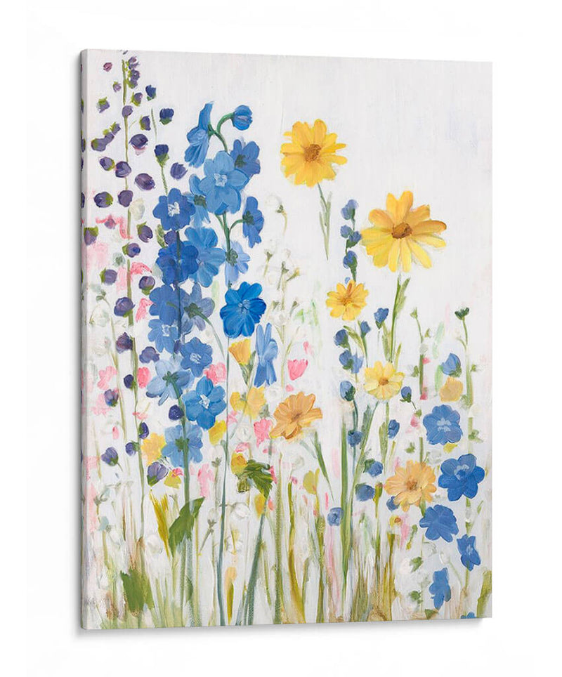 Periuwinking Wildflowers I - Christopher J. Trew | Cuadro decorativo de Canvas Lab