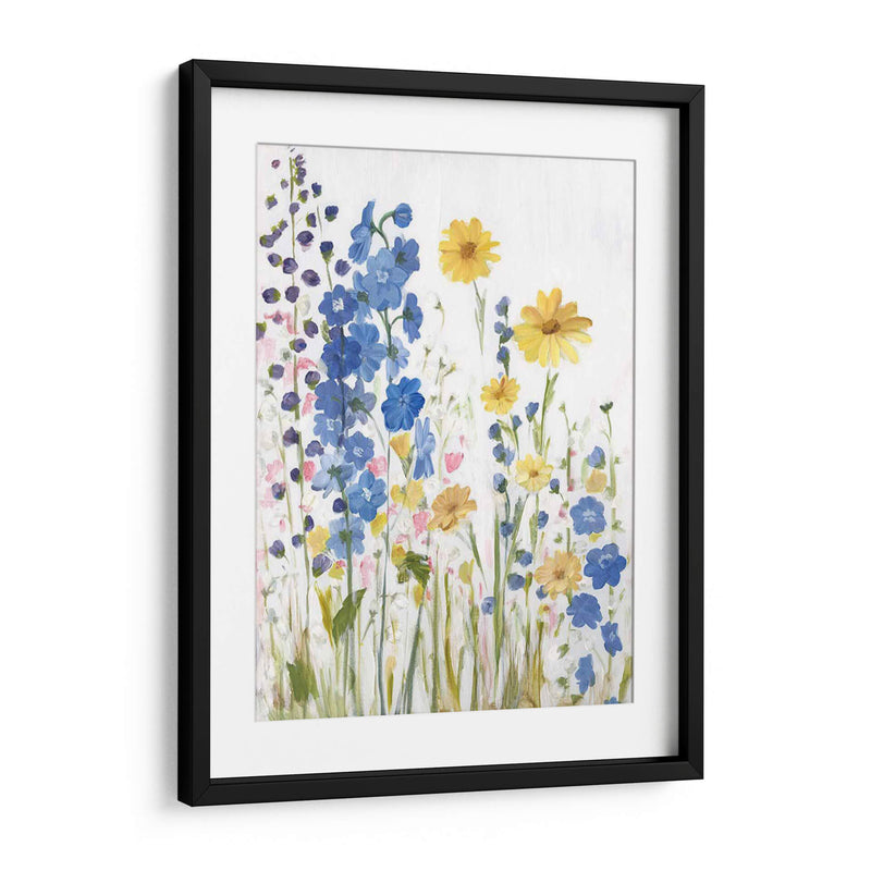 Periuwinking Wildflowers I - Christopher J. Trew | Cuadro decorativo de Canvas Lab