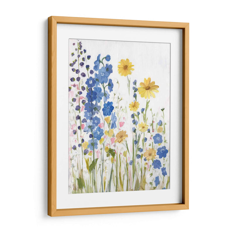 Periuwinking Wildflowers I - Christopher J. Trew | Cuadro decorativo de Canvas Lab