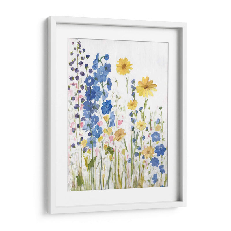 Periuwinking Wildflowers I - Christopher J. Trew | Cuadro decorativo de Canvas Lab