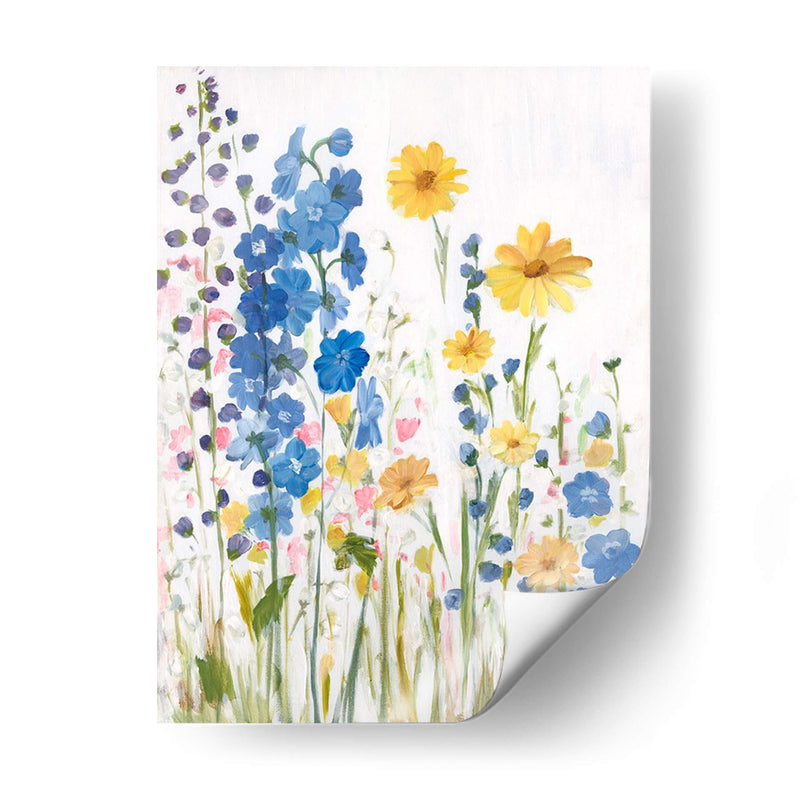 Periuwinking Wildflowers I - Christopher J. Trew | Cuadro decorativo de Canvas Lab