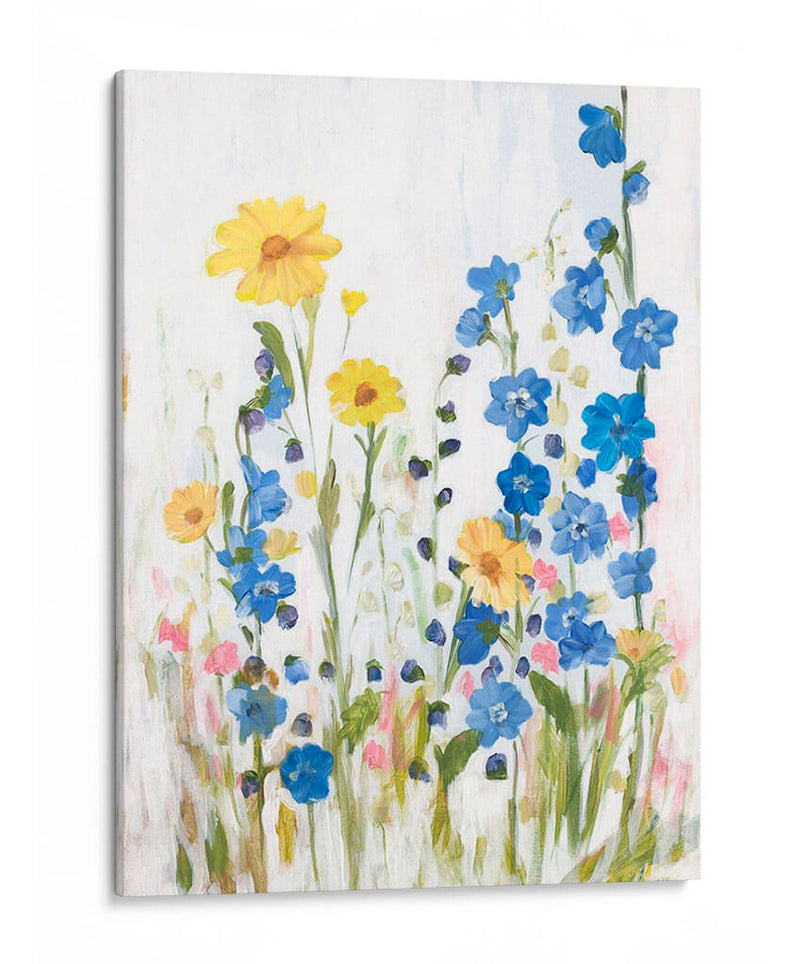 Periuwinking Wildflowers Ii - Christopher J. Trew | Cuadro decorativo de Canvas Lab