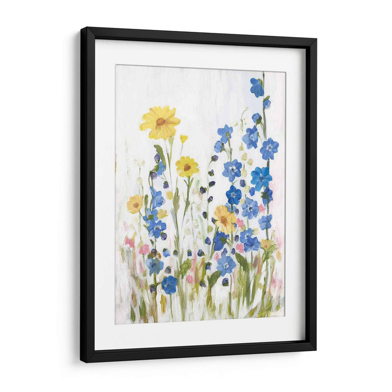 Periuwinking Wildflowers Ii - Christopher J. Trew | Cuadro decorativo de Canvas Lab