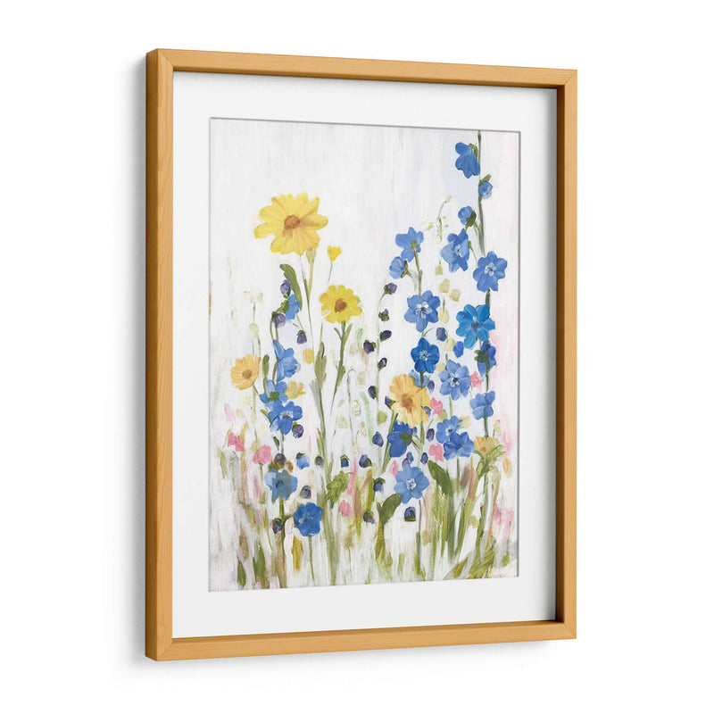 Periuwinking Wildflowers Ii - Christopher J. Trew | Cuadro decorativo de Canvas Lab