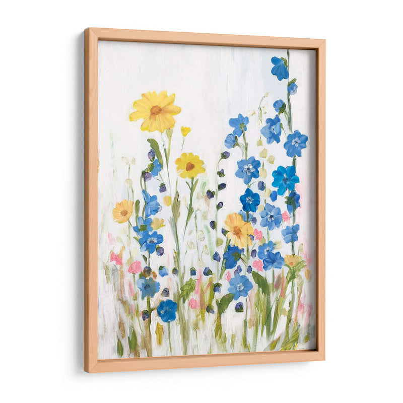 Periuwinking Wildflowers Ii - Christopher J. Trew | Cuadro decorativo de Canvas Lab