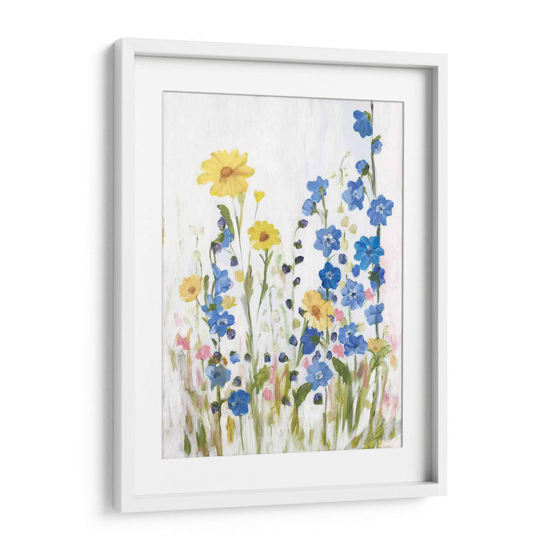 Periuwinking Wildflowers Ii - Christopher J. Trew | Cuadro decorativo de Canvas Lab