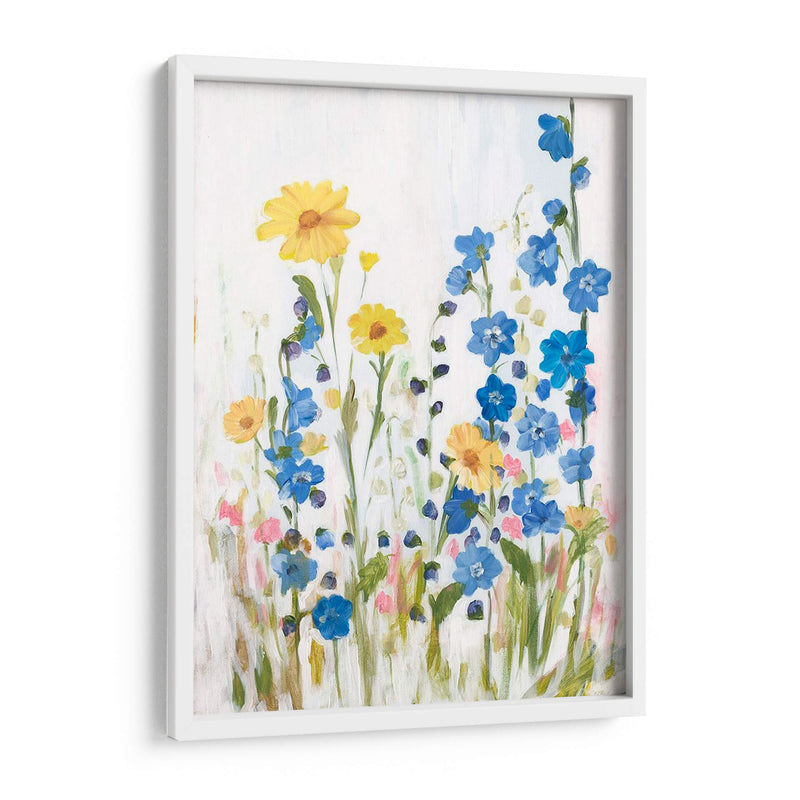 Periuwinking Wildflowers Ii - Christopher J. Trew | Cuadro decorativo de Canvas Lab