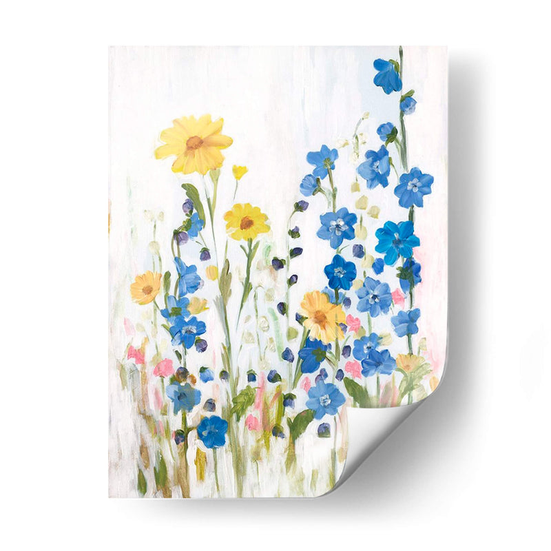 Periuwinking Wildflowers Ii - Christopher J. Trew | Cuadro decorativo de Canvas Lab