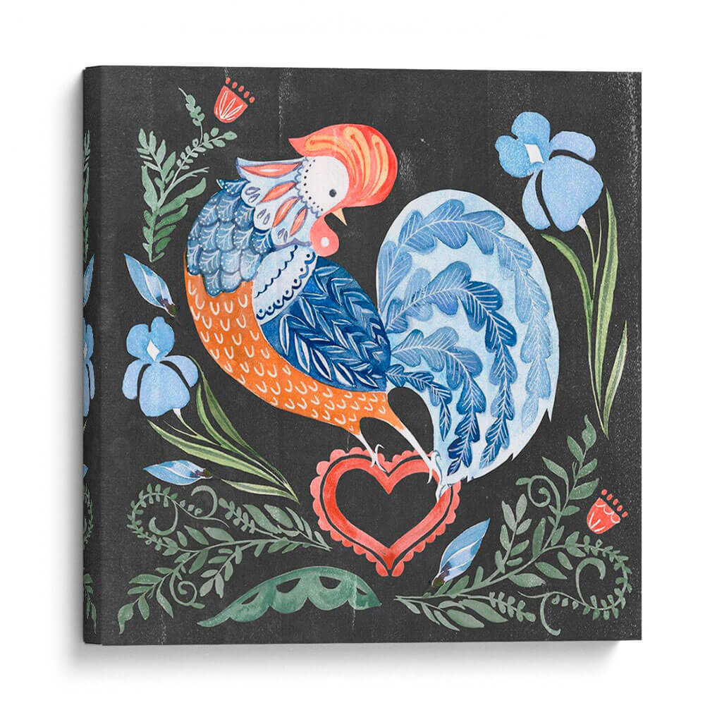 Bienvenido Jardín Folk I - B. Hoola Van Nooten | Cuadro decorativo de Canvas Lab