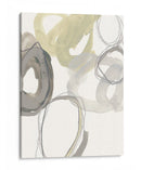 Círculos De Piedra Ii - June Erica Vess | Cuadro decorativo de Canvas Lab