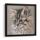 Retrato De Gatito I - Georges Cuvier | Cuadro decorativo de Canvas Lab