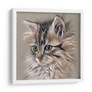 Retrato De Gatito I - Georges Cuvier | Cuadro decorativo de Canvas Lab