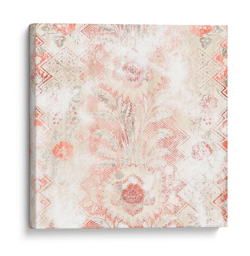 Mundo Viajero Textil I - June Erica Vess | Cuadro decorativo de Canvas Lab