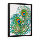 Vívidos Plumas De Pavo Real I - Tim OToole | Cuadro decorativo de Canvas Lab