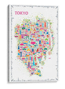 Ciudades Icónicas-Tokio - A Very Modern Dog | Cuadro decorativo de Canvas Lab