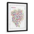 Ciudades Icónicas-Tokio - A Very Modern Dog | Cuadro decorativo de Canvas Lab