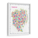 Ciudades Icónicas-Tokio - A Very Modern Dog | Cuadro decorativo de Canvas Lab