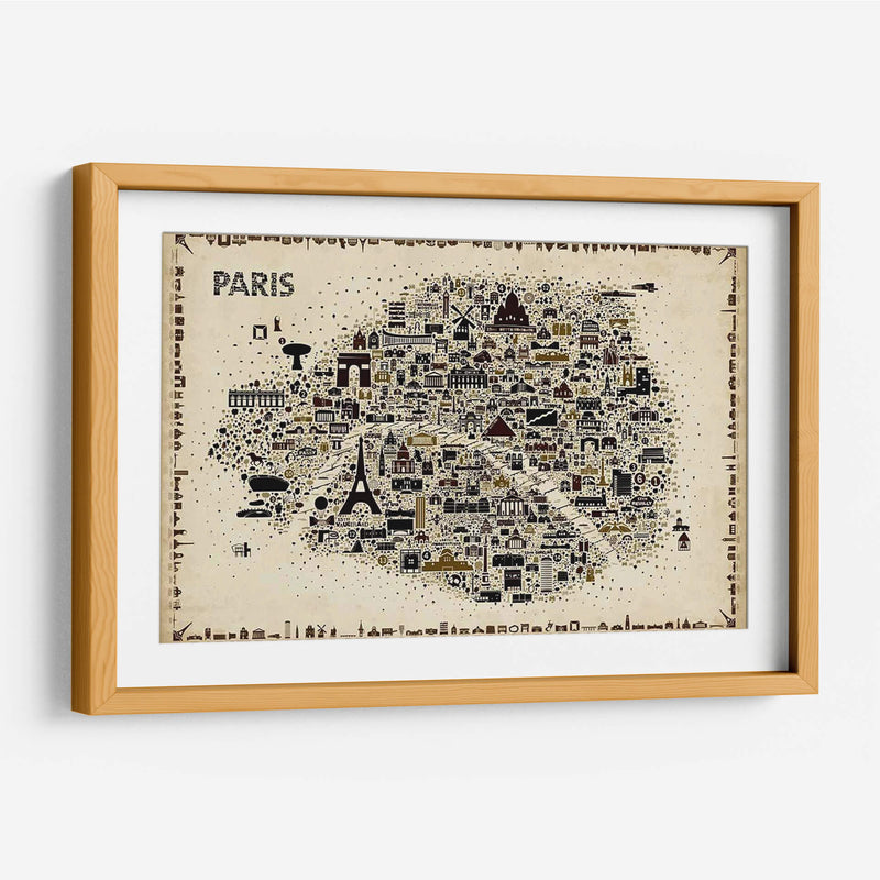 Ciudades Icónicas Antiguas-París - A Very Modern Dog | Cuadro decorativo de Canvas Lab