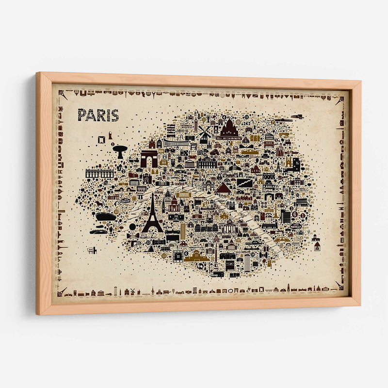 Ciudades Icónicas Antiguas-París - A Very Modern Dog | Cuadro decorativo de Canvas Lab