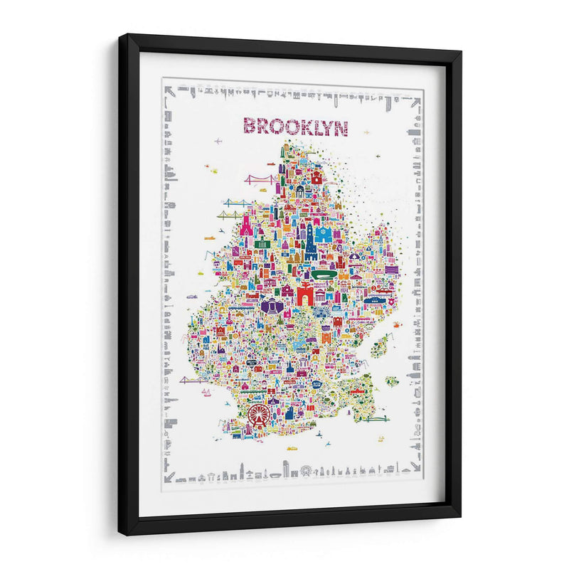 Colección Nueva York-Brooklyn - A Very Modern Dog | Cuadro decorativo de Canvas Lab