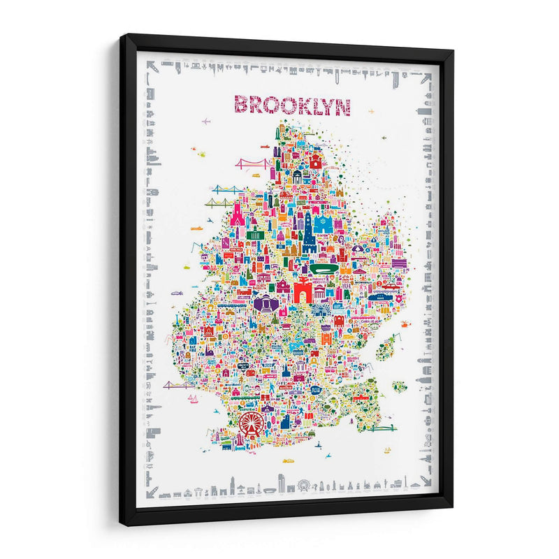 Colección Nueva York-Brooklyn - A Very Modern Dog | Cuadro decorativo de Canvas Lab