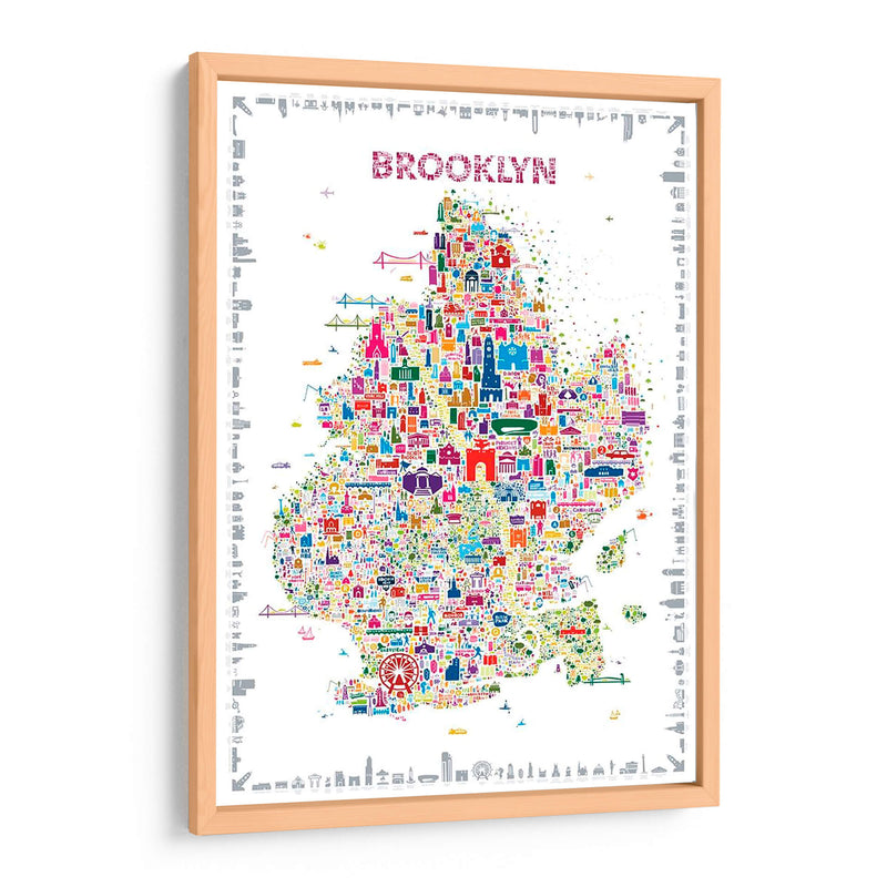 Colección Nueva York-Brooklyn - A Very Modern Dog | Cuadro decorativo de Canvas Lab