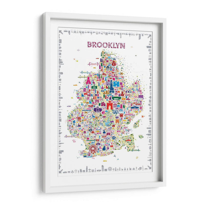 Colección Nueva York-Brooklyn - A Very Modern Dog | Cuadro decorativo de Canvas Lab