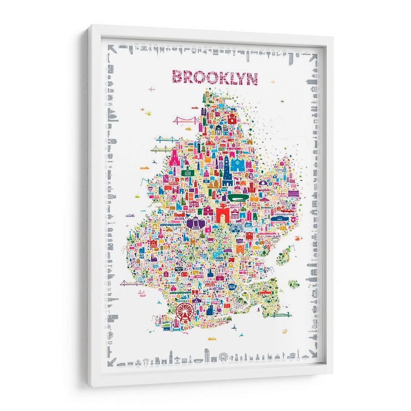 Colección Nueva York-Brooklyn - A Very Modern Dog | Cuadro decorativo de Canvas Lab